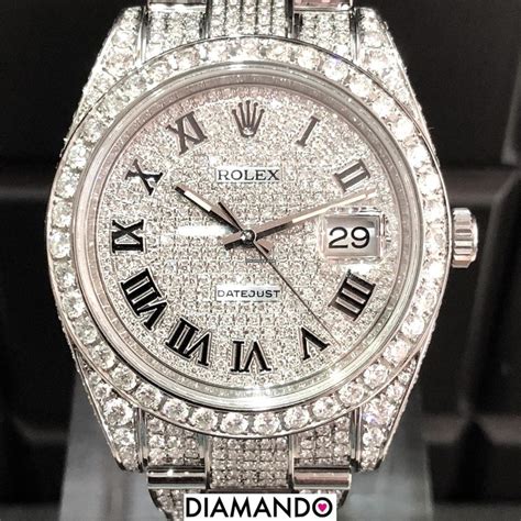 montre rolex diamant|rolex serties.